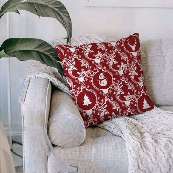 Snowman Pillow Cover  - Picture 3 of 5